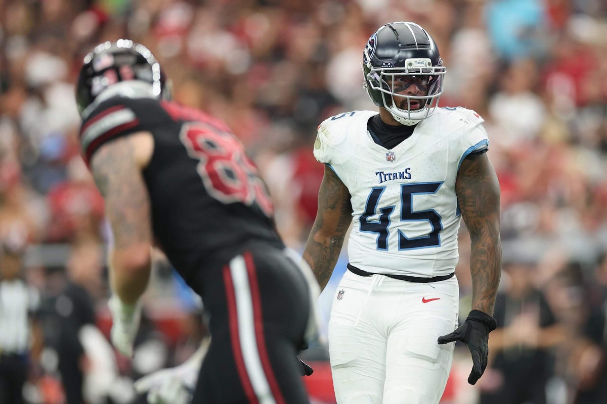 Ravens acquire Titans LB Dre’Mont Jones for fifth-round pick: Source