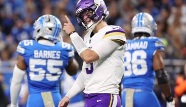 J.J. McCarthy energizes Vikings in emotional, potentially season-altering win over Lions