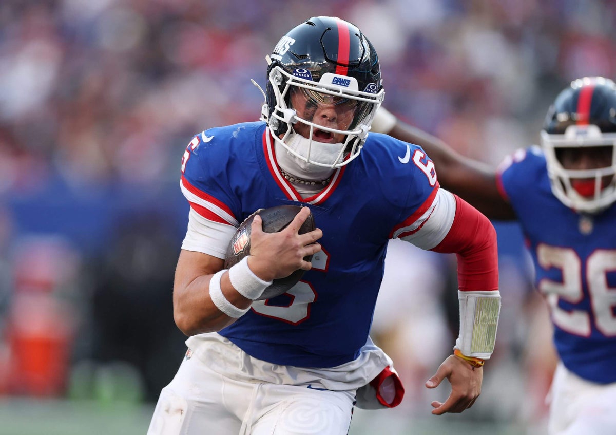 Jaxson Dart, Emeka Egbuka lead NFL midseason All-Rookie team. Who else earned a spot?