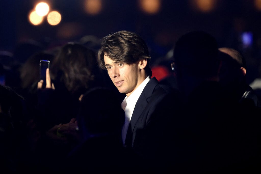 Alex de Minaur attends the ATP Finals blue carpet event in 2025