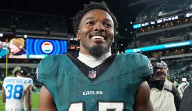 Nakobe Dean’s service to Philadelphia dates back to a childhood of giving