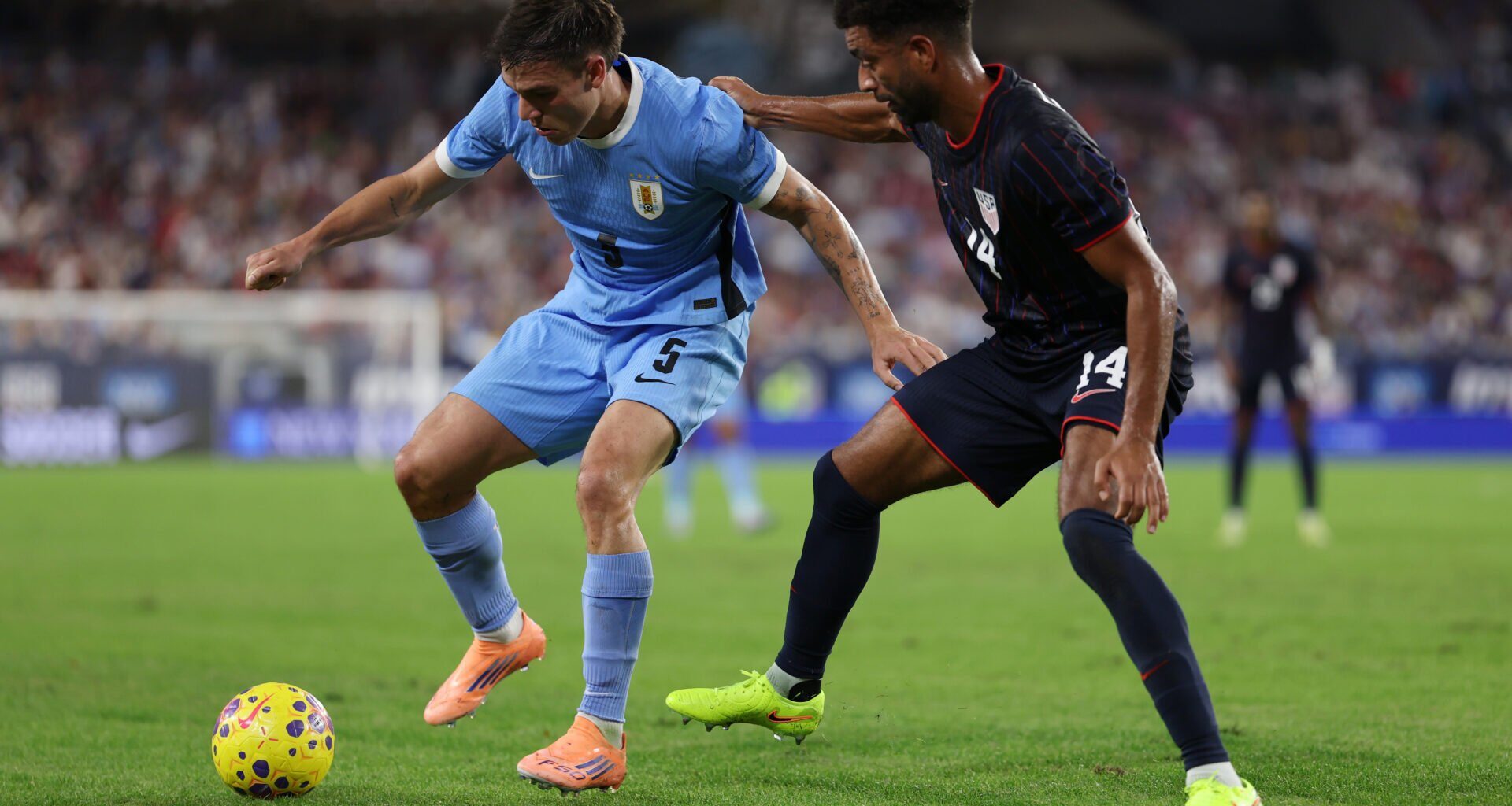 Manuel Ugarte might have played himself out of Ruben Amorim's Everton plans after Uruguay disaster