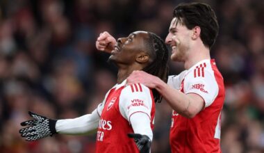 Eberechi Eze was waiting for a magic moment at Arsenal – against Spurs, he got three
