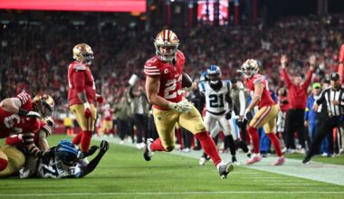 49ers-Panthers takeaways: Christian McCaffrey helps SF overcome Brock Purdy INTs