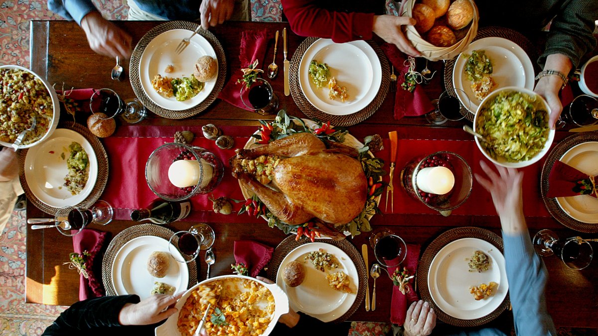Average Thanksgiving dinner cost was higher in California – NBC Los Angeles