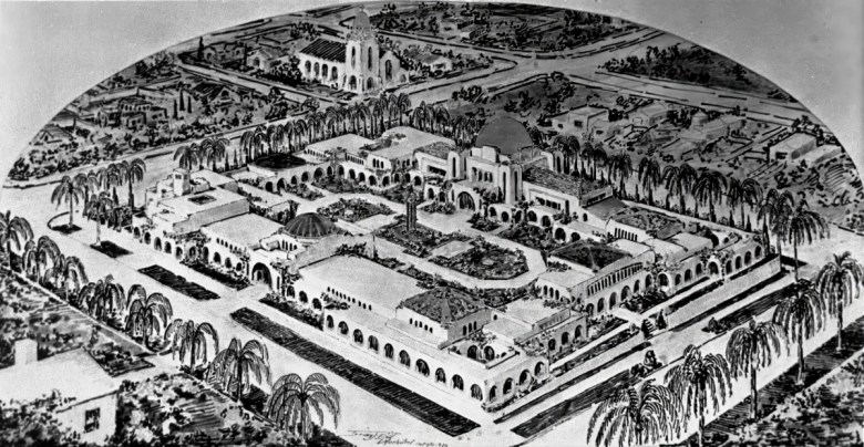 Irving Gill plan for Oceanside