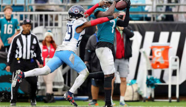 Jaguars aim to extend winning streak against struggling Titans