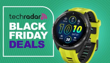 TechRadar Black Friday deals banner with Garmin Forerunner on it