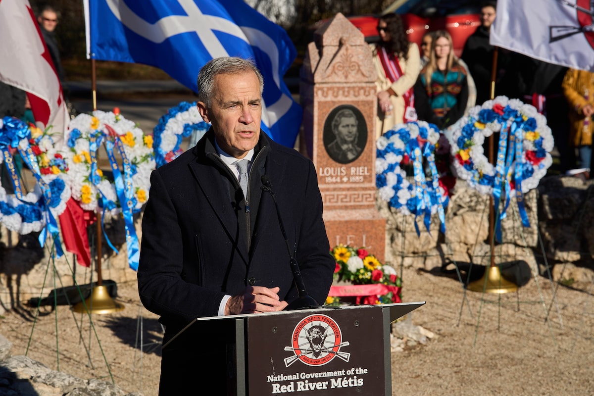 Carney pays tribute to Métis leader Louis Riel on anniversary of execution