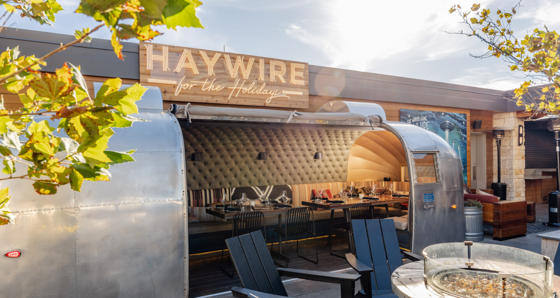 Haywire's Airstream Trailer