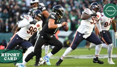 Eagles grades by position after embarrassing loss to Bears – NBC Sports Philadelphia