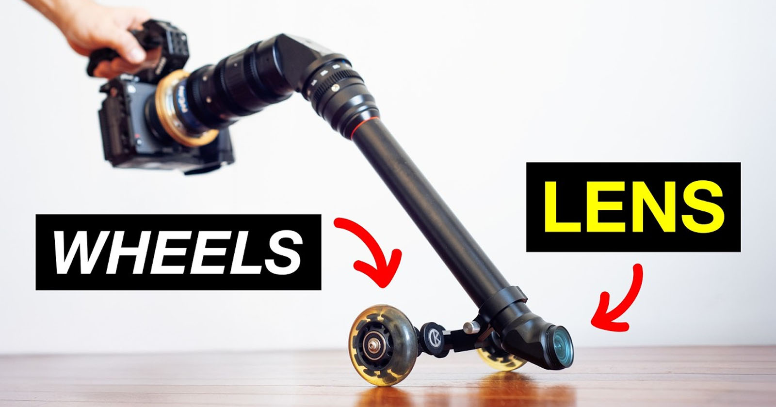 Photographer Adds Wheels to a Probe Lens to Make 'Weirdest Lens Even Weirder'