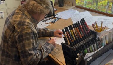 Jacksonport artist makes a career drawing ‘Man’s best friend’