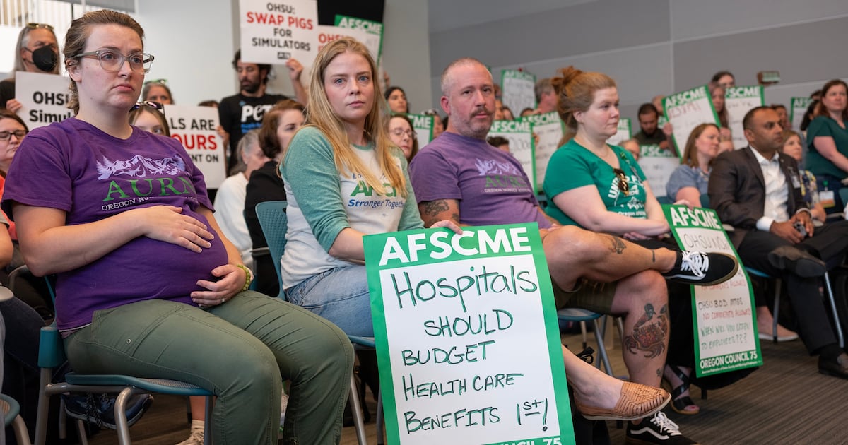 At OHSU, Specter of a Strike Fades in One Realm but Grows in Another