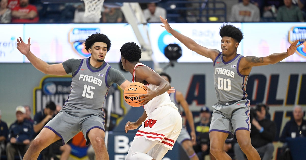 TCU rides fast start, tops Wisconsin in Rady Children’s Invitational championship