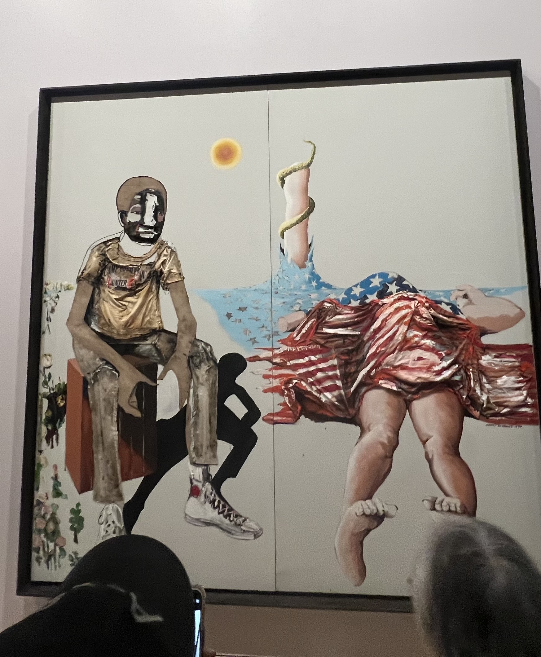 A painting as seen in "Sixties Surreal."