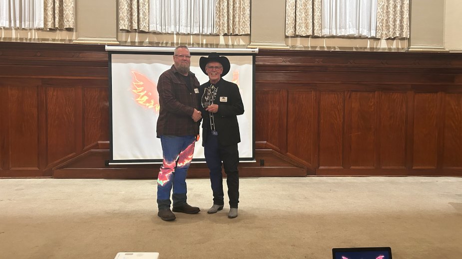Shenango Valley Chamber of Commerce Phoenix Awards, 2025, Jim Bombeck, Wayne Covert, Sharon, Pennsylvania