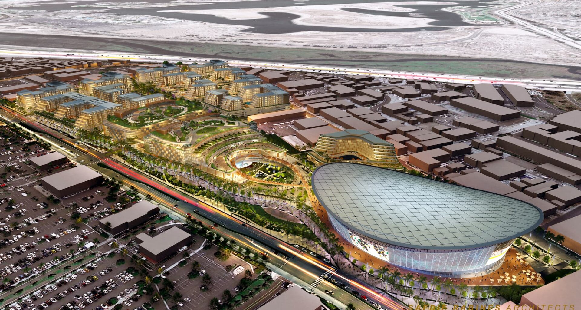 A rendering of Midway Rising