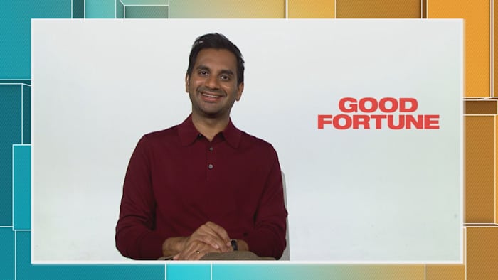 Aziz Ansari, Seth Rogen and Keanu Reeves bring heartfelt humor to new comedy ‘Good Fortune’
