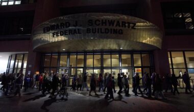 Lawsuit challenges arrests of people showing up to ICE check-ins in San Diego