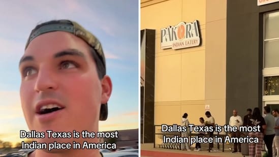 An American influencer shared a video he claimed he captured in Dallas, Texas. (Instagram/@pigeonvizion)