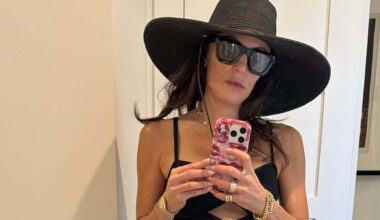 Bethenny Frankel, 55, rocks tiny cut-out swimsuit for mirror selfie after wild Scarface-themed birthday bash