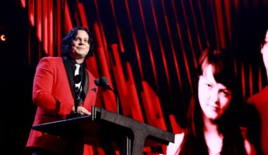 Jack White Honors "Sister" Meg White at White Stripes' Rock Hall Induction