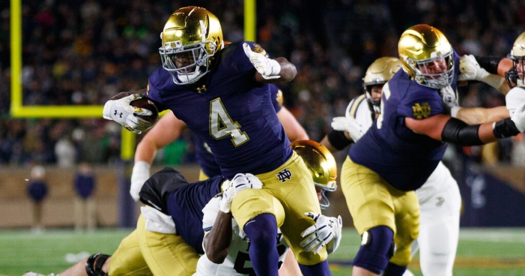 Jeremiyah Love, Notre Dame