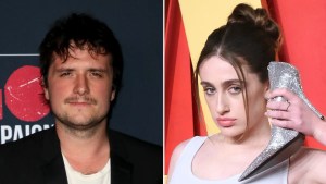 Josh Hutcherson and Rachel Sennott (Credit: Getty Images)