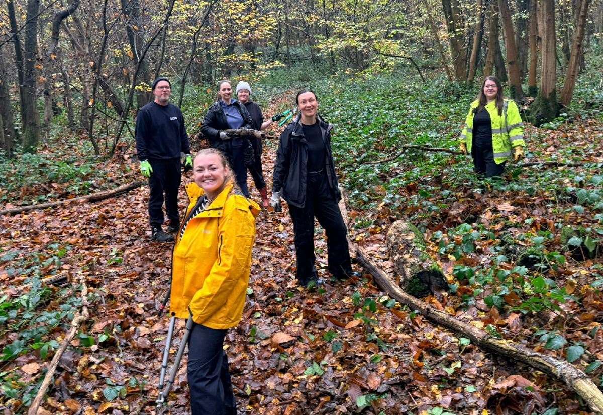 UK Power Networks team up with Mentalk Health Sittingbourne to create walking trail to help with mental health struggles