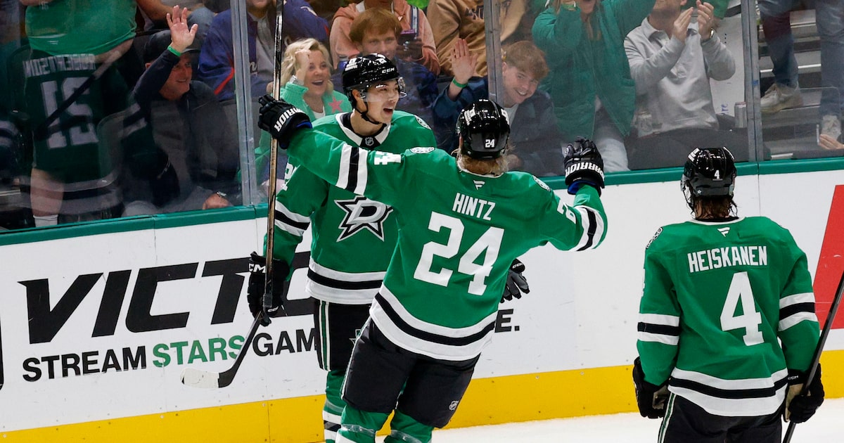 Jason Robertson’s hat trick leads Stars to a win over Flyers, fifth consecutive victory