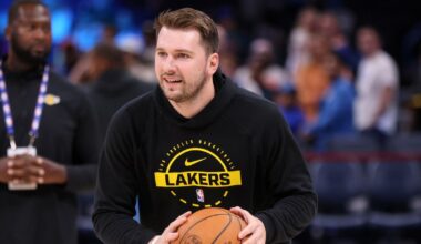 Luka Doncic is in Los Angeles now, but he’s still keeping an eye on the Dallas Cowboys