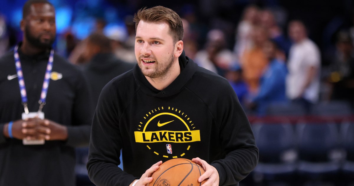 Luka Doncic is in Los Angeles now, but he’s still keeping an eye on the Dallas Cowboys