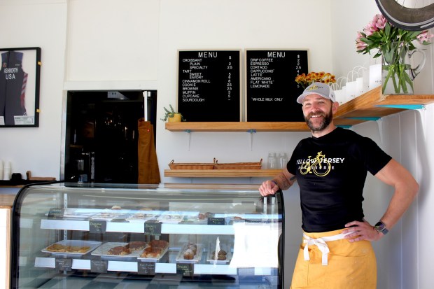 Mike Ashworth recently opened Yellow Jersey Patisserie in Hermosa Beach. (photo by Michael Hixon/SCNG)