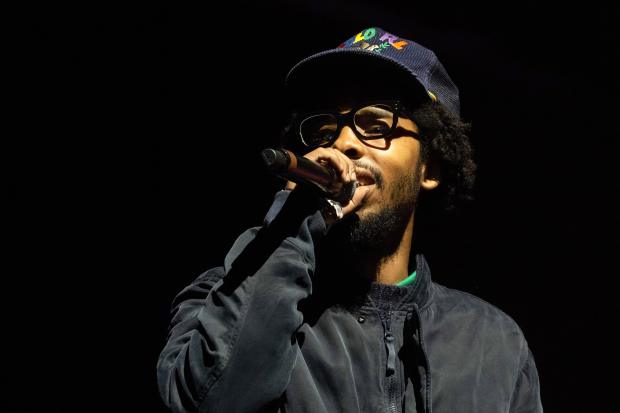 Earl Sweatshirt performs on the Gnaw stage during day one...