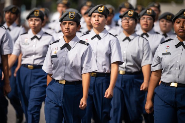 San Fernando Valley Veterans Day Parade honoring veterans and service...