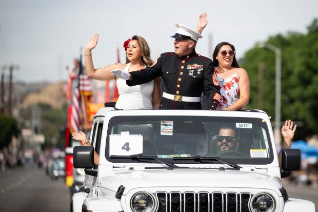 San Fernando Valley Veterans Day Parade honoring veterans and service...