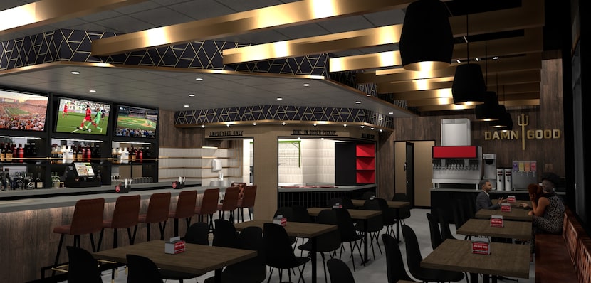 A rendering of the coming-soon Torchy's Tacos at 23Springs in Uptown Dallas shows "premium...