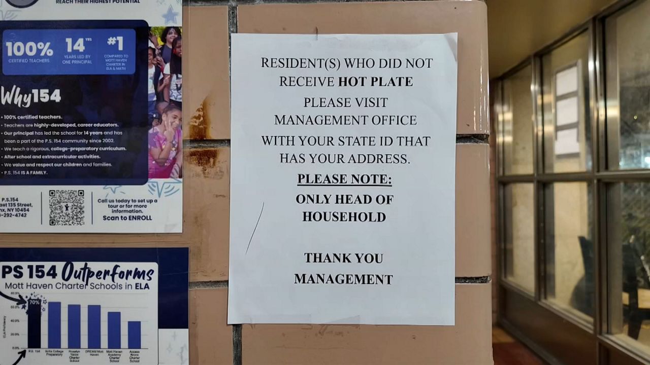 Bronx NYCHA tenants report heat, gas outage