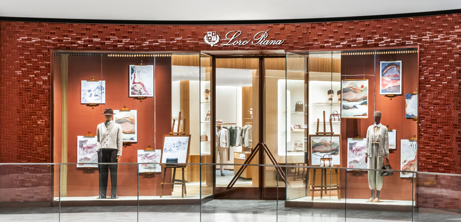 Italian luxury clothing brand Loro Piana opened a new boutique at Scottsdale Fashion Square....