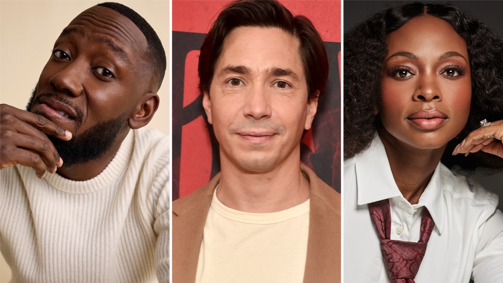 Lamorne Morris, Justin Long, Naturi Naughton In 'Jacob Beats Up Nate'