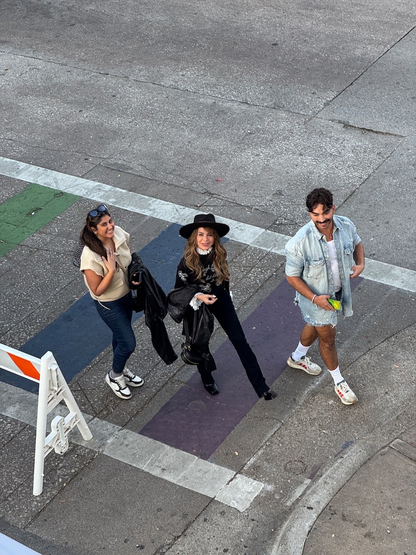 Paula Abdul spotted walking on Cedar Springs Road in Oak Lawn on Nov. 15, 2025.