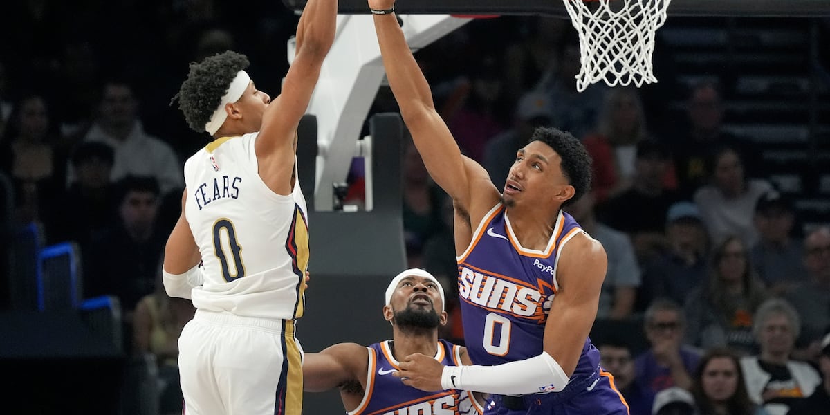 Pelicans burned by hot-shooting Allen, Suns in Phoenix, 121-98