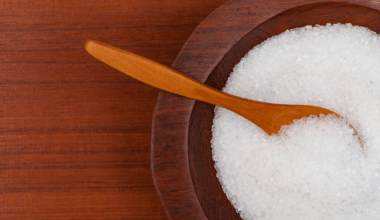 Bowl of epsom salt (magnesium sulfate)