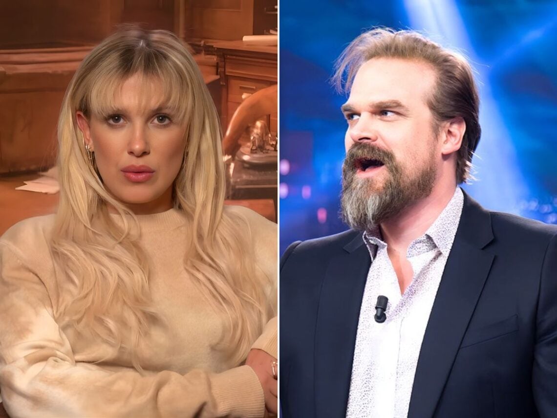 Millie Bobby Brown - David Harbour - Far Out Magazine