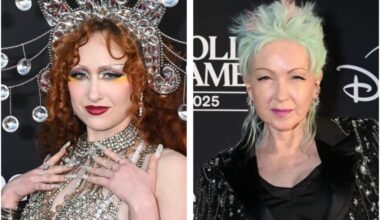 Chappell Roan Lauds Cyndi Lauper at Rock Hall for Voice, Glam, Advocacy