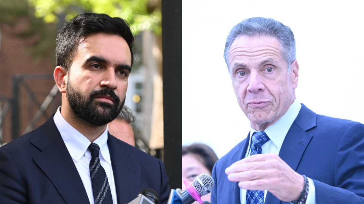 Zohran Mamdani and Andrew Cuomo
