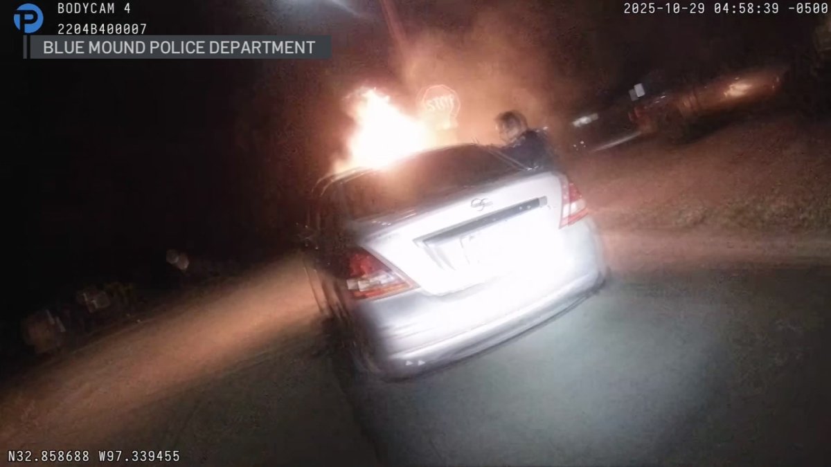 North Texas officers hailed as heroes for car rescue – NBC 5 Dallas-Fort Worth