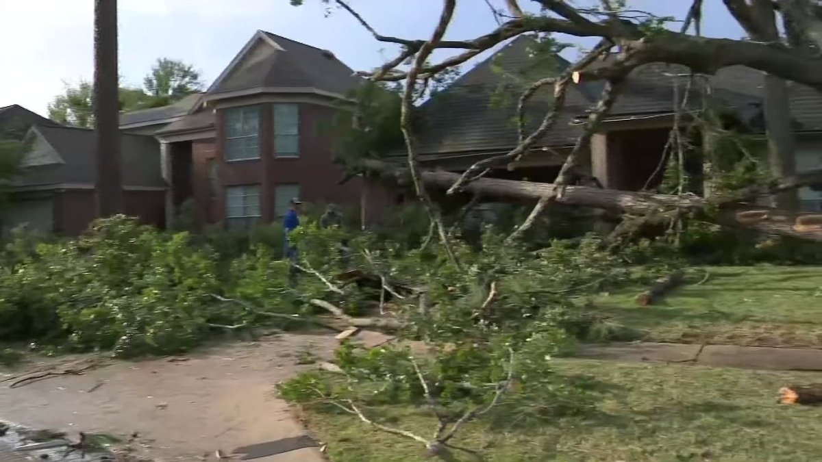 Tornado hits near Houston, more than 100 homes damaged – NBC 5 Dallas-Fort Worth