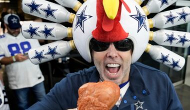 AT&T Stadium’s turkey output, Chiefs fan presence and more